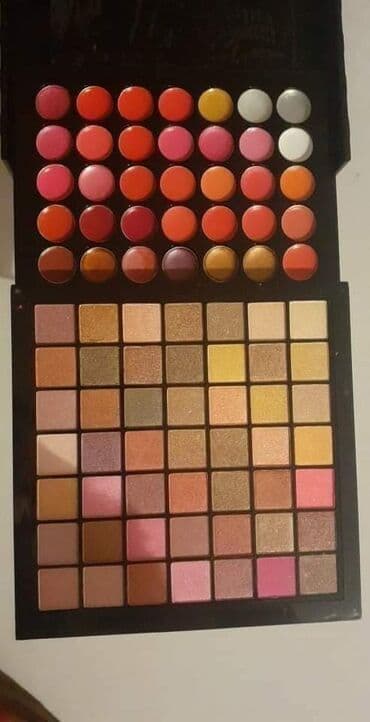 nano sapun za obrve: Velika paleta 177 boja 98 senki za oci 14 korektora 35 karmina 21 — 7