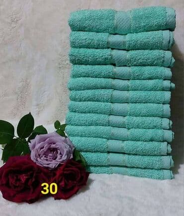 Towels: Peškiri Dimenzije-50*90 Paket 12 komada-3.400 din Materijal-pamuk — 10