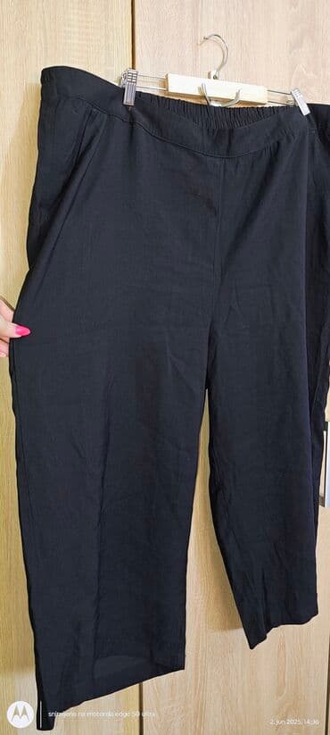 kargo pantalone h m: 8XL (EU 56), High rise, Culotte — 6