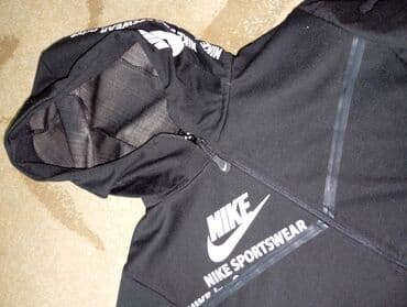 bade mantil sa natpisom: Nike, Sa kapuljačom, 158-164 — 4