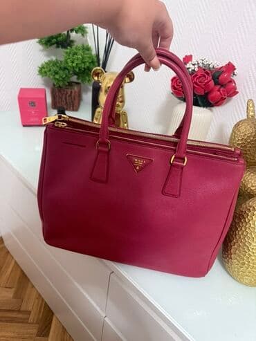 Torbe: Ceger, Prada, Materijal: Koža — 1