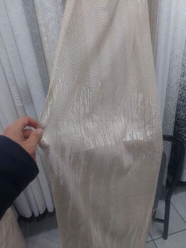 etisoni na metar: Light filtering curtains, color - Grey — 7