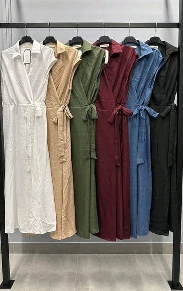 zenske bermude do kolena: One size, bоја - Tamnoplava, Top (bez rukava) — 2