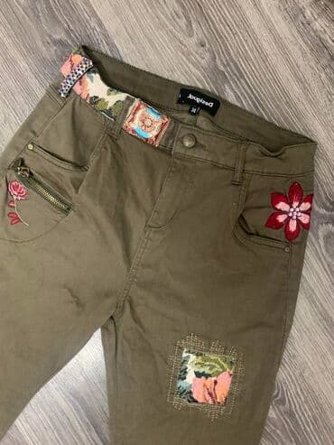 desigual haljine nova kolekcija: Original Desigual moderne farmerke sa vezenim zakrpama i drugim — 10