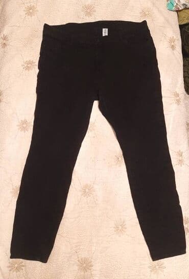sorcevi za punije dame: H&M skinny farmerke 54 org Odlične uske tegljive farmerke crni — 1