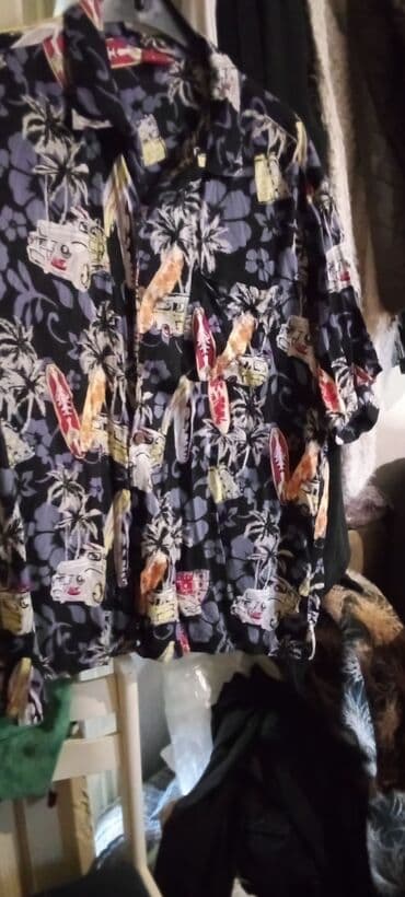 Muška odeća: Košulja Na kratke rukave, XL (EU 54), West-Fashion, bоја - Šareno, Pamuk — 4