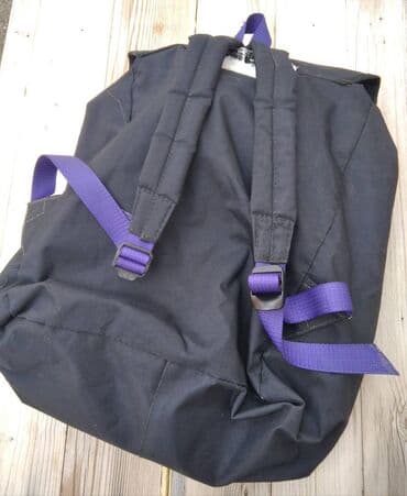 torba sa slovom m: Materijal: Platno — 2