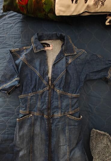 Haljine: Guess M (EU 38), bоја - Svetloplava, Kratkih rukava — 6