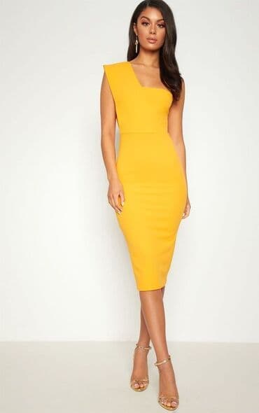 midi haljine h m: 2XL (EU 44), bоја - Crna, Koktel, klub, Na bretele — 13