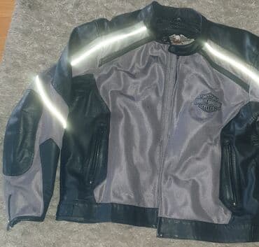 kožna jakna s: Harley DAVIDSON original kožna jakna nova. Prirodna koža, sa — 3