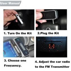 mp3 player za auto: Mini FM Transmiter sa 3,5 mm priključkom, izuzetno zgodna spravica za — 2