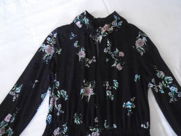 haljine crne: H&M M (EU 38), bоја - Crna, Dugih rukava — 3