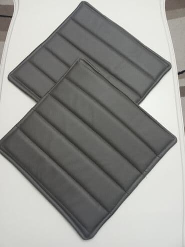 Pillows: Chair pads, 40x40, color - Brown — 2