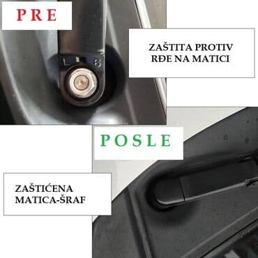 prednja kamera za auto: Poklopci srafova brisaca za Toyota Yaris XP90 od 2005 NOVO! — 4