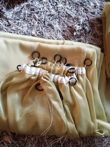 Curtains & Drapes: Net, Voile & Sheer Curtains, color - Green — 4
