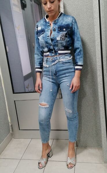 ramax novi sad: Nove Extra farmerice sa kaišem od bisera VRHUNSKI teksas sa elastinom — 2