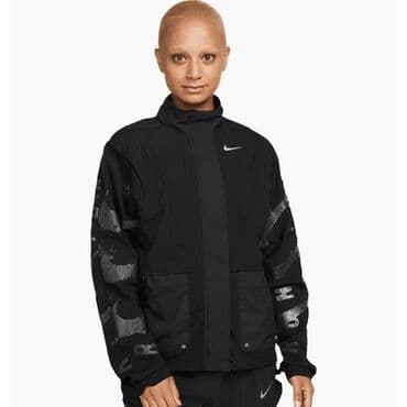 stalak za ruke manikir: Jakna za prelazni period, S (EU 48), Nike, bоја - Crna — 4