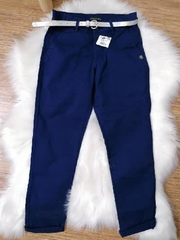 vunene pantalone: 140-146, bоја - Tamnoplava — 1