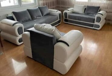 prilagodljive sofe: Garnitura TDF "MEGAN" 250-185-125cm Lift mehanizam, trosed garniture — 7