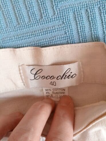 pantalone s: M (EU 38), Normalan struk, Zvoncare — 4