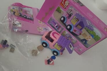 Igračke: Sluban kockice, girl's dream, set kamion sa figuricom, kamion je oko — 2