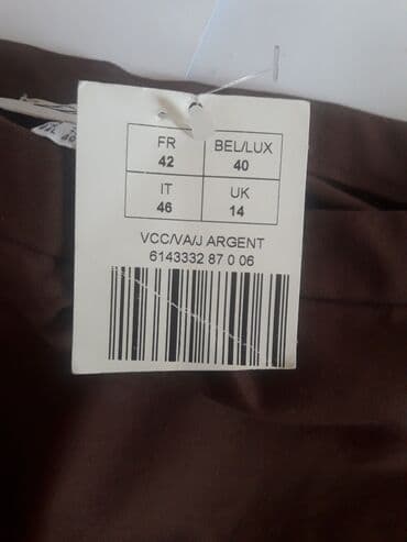 suknja sorc stradivarius: XL (EU 42), Mini, bоја - Braon — 2