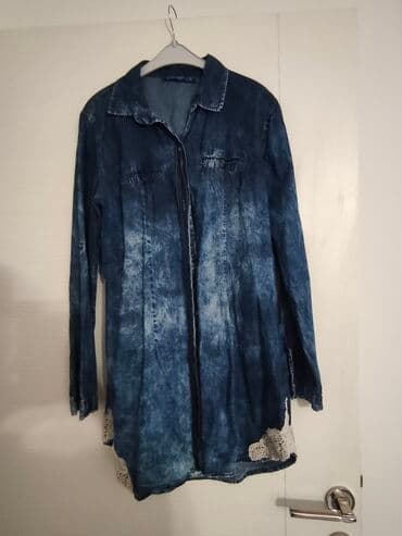 midi haljine h m: XL (EU 42), bоја - Tamnoplava, Oversize, Dugih rukava — 1