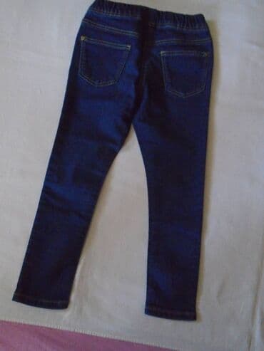 elegantne pantalone sa visokim strukom: 110-116 — 2