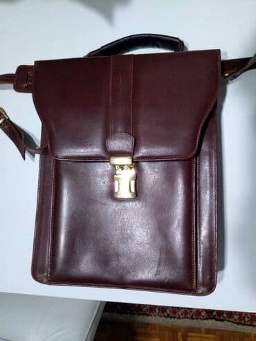 bordo torbe: Torba za rame, Materijal: Koža — 1