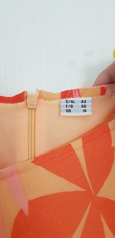 pidzama sa srcima: 2XL (EU 44), bоја - Narandžasta, Večernji, maturski, Drugi tip rukava — 4