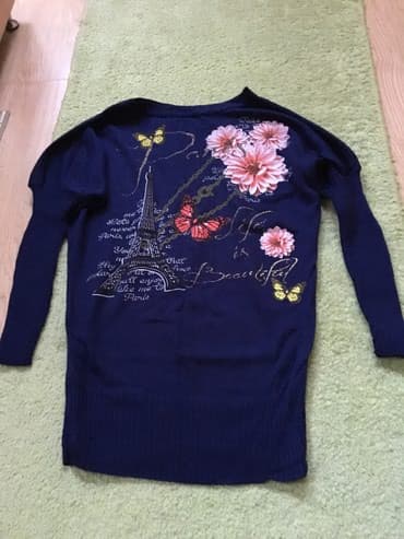 Košulje, bluze i tunike: M (EU 38), S (EU 36), L (EU 40), Jednobojni, Cvetni, Sa ilustracijom — 1