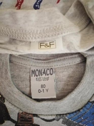 minecraft duks za decu: F&F, Komplet: Majica, Duks, 74-80 — 4