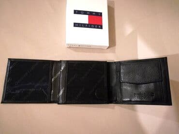 carpisa muški novčanici: Muški novčanik, Tommy Hilfiger, Materijal: Koža — 6
