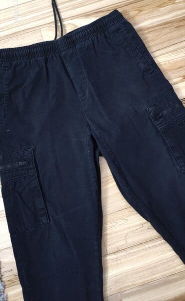 pantalone s: Pantalone, S (EU 48), Champion, Dzeparke, bоја - Crna — 2